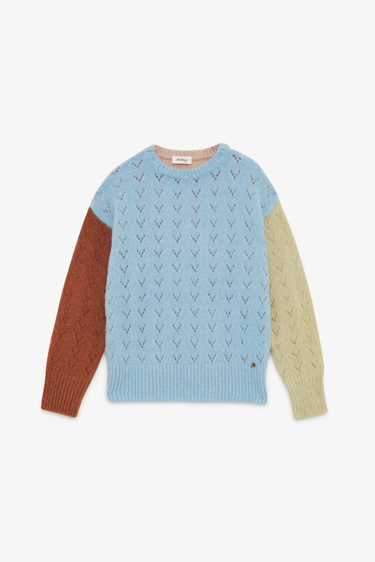 Ottod'ame - Cashmere blend sweater: Multi-color