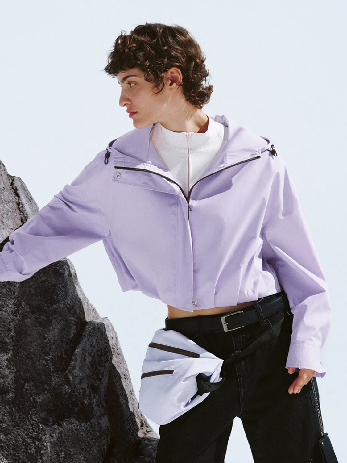 Outdoor Cropped Utility Jacket