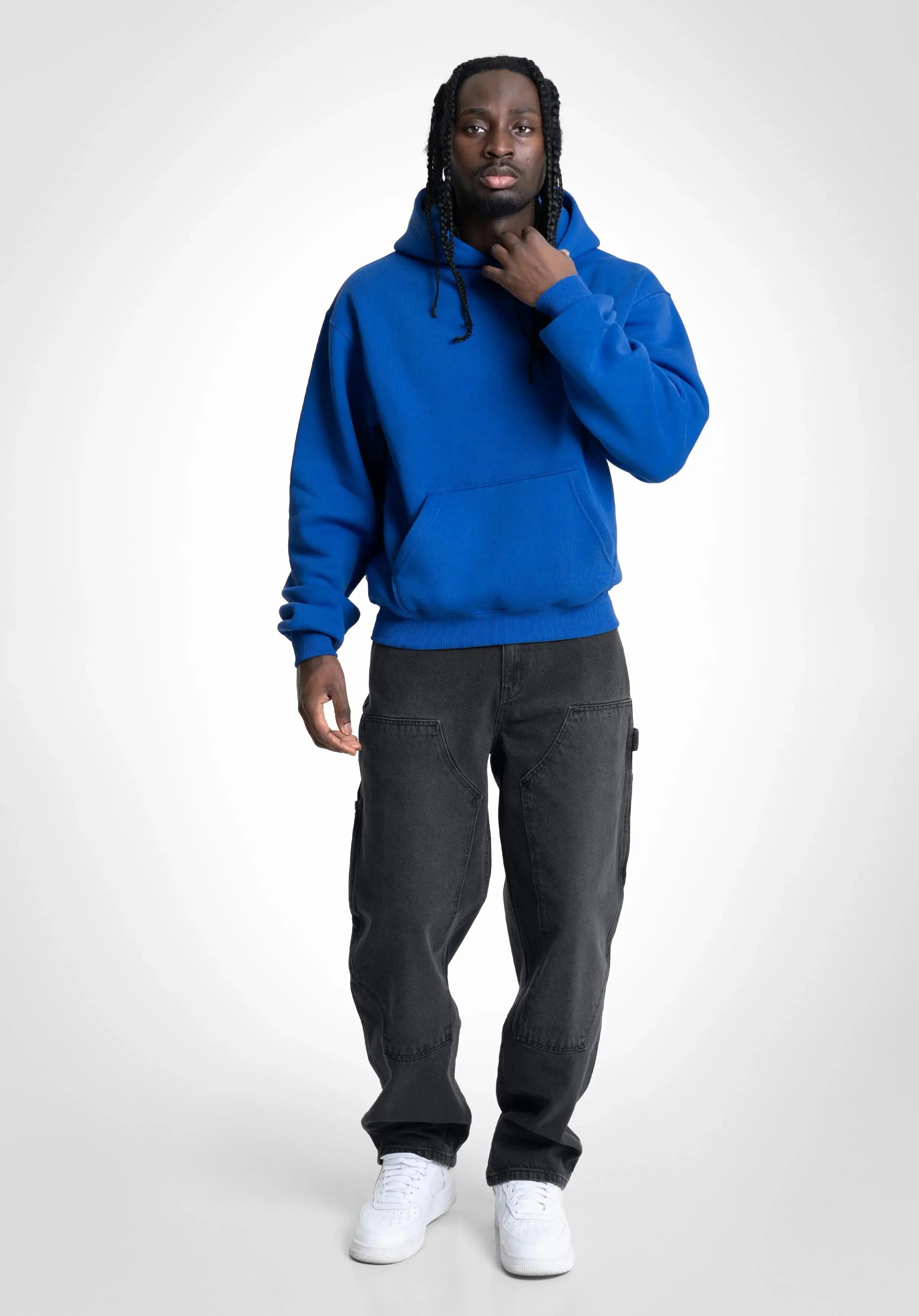 Oversize Hoodie -  East Blue