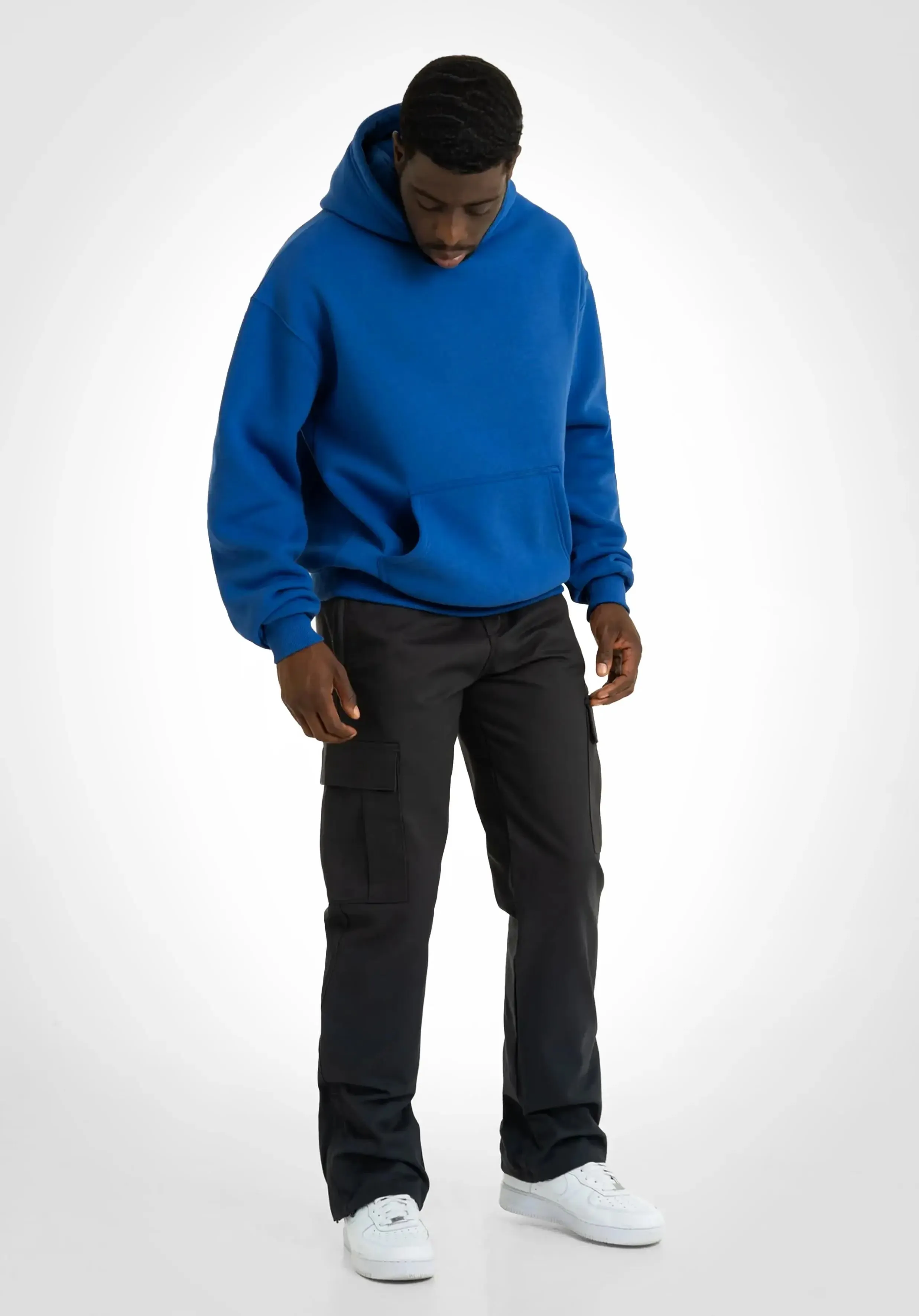 Oversize Hoodie -  East Blue