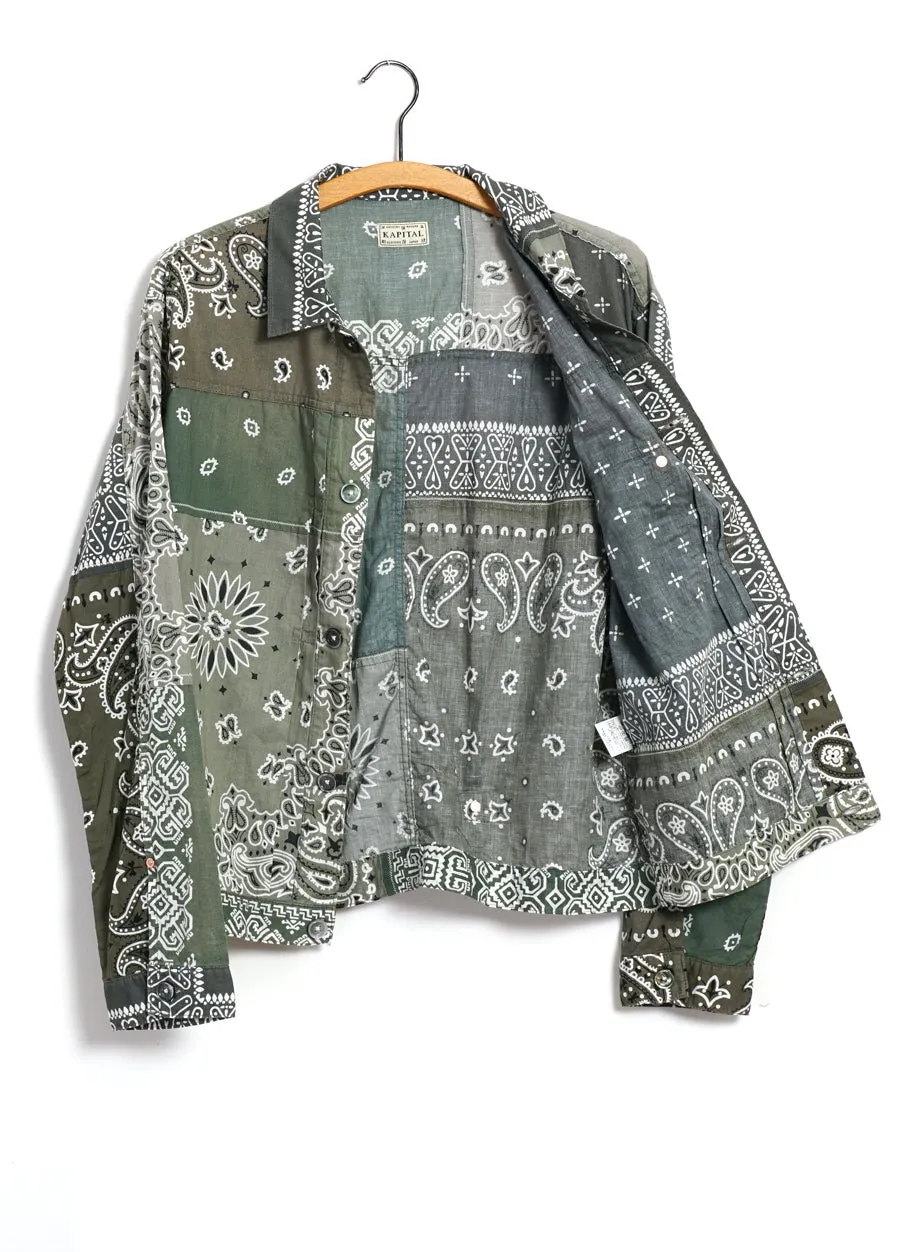 PATCHWORK 1st | Bandana Jacket | Khaki