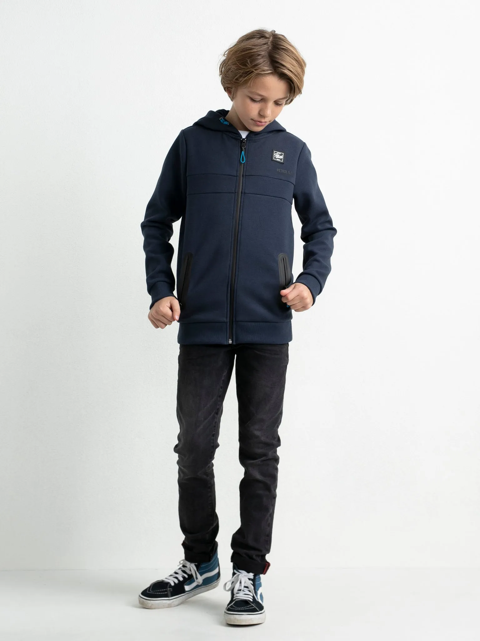 Petrol Industries Boys Full Zip Hoodie