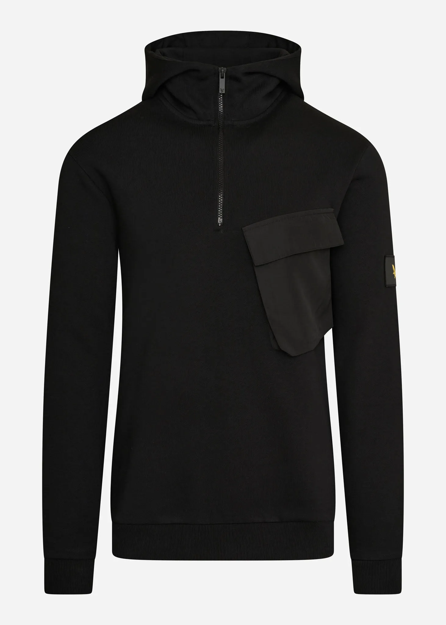 Pocket hoodie - jet black