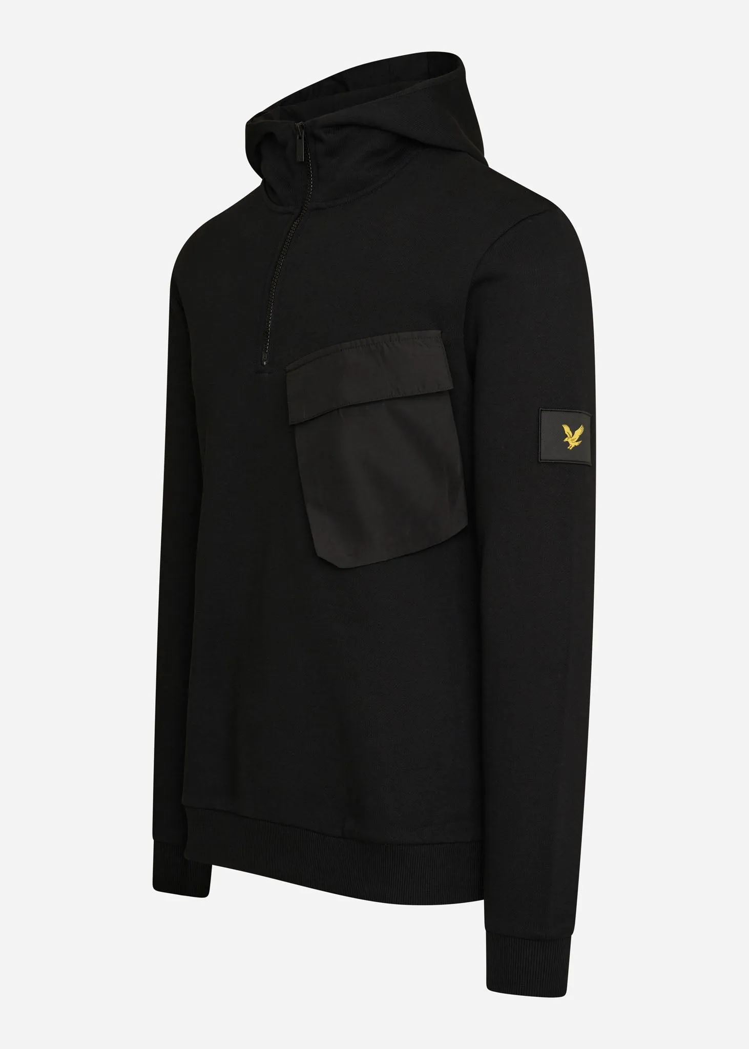 Pocket hoodie - jet black