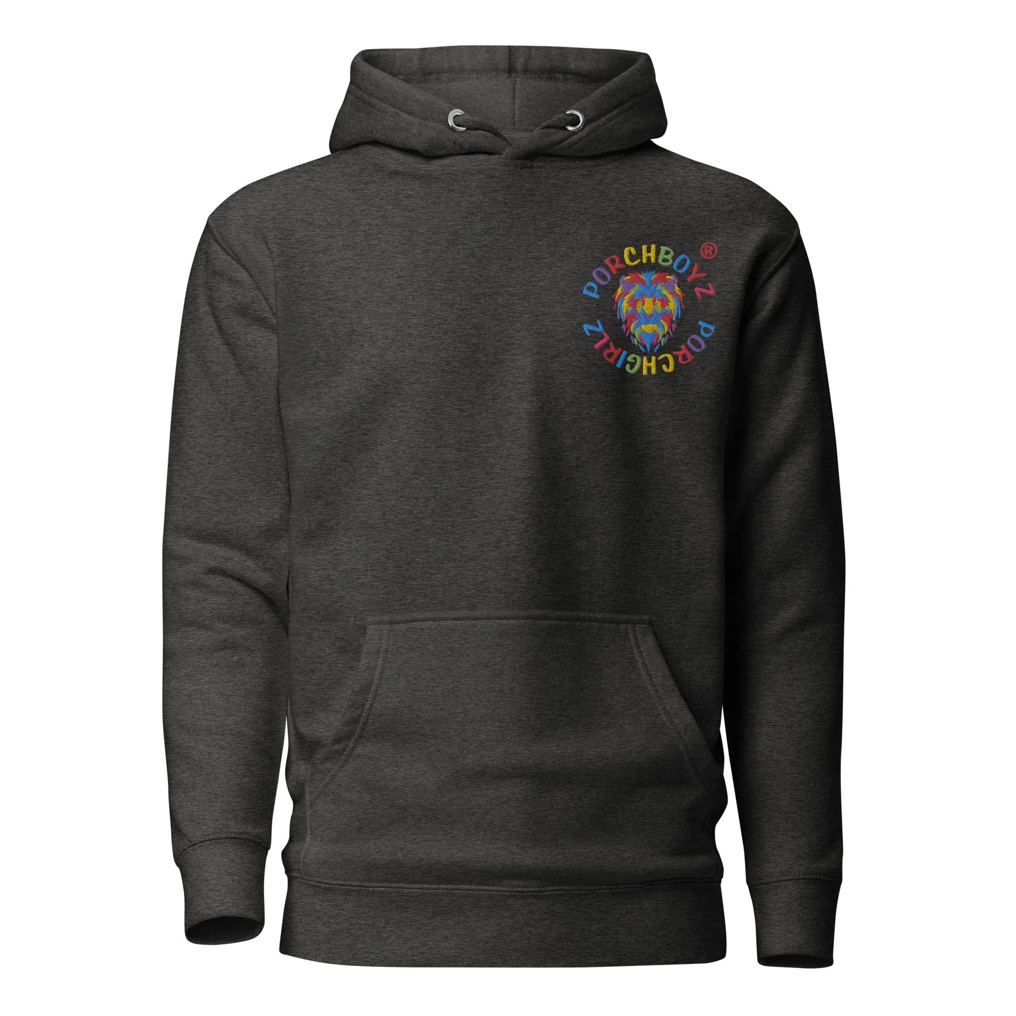 Porchboyz Porchgirlz Embroidered Trademark Unisex Hoodie