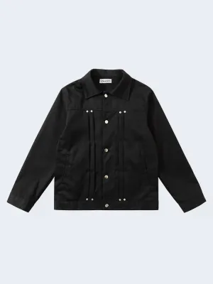 PSEUSHI Work Jacket Black