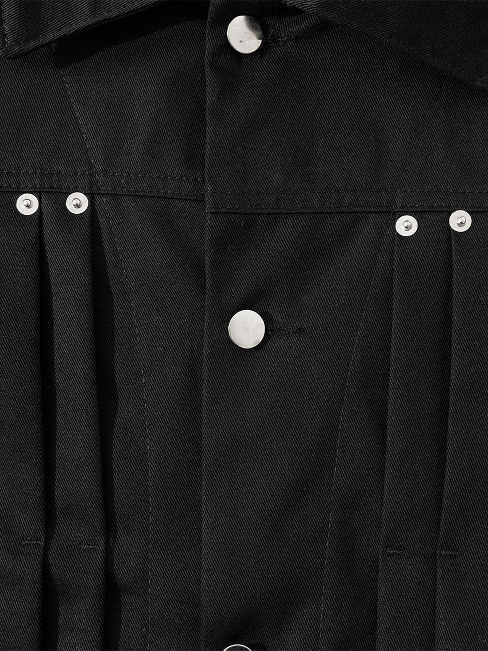 PSEUSHI Work Jacket Black