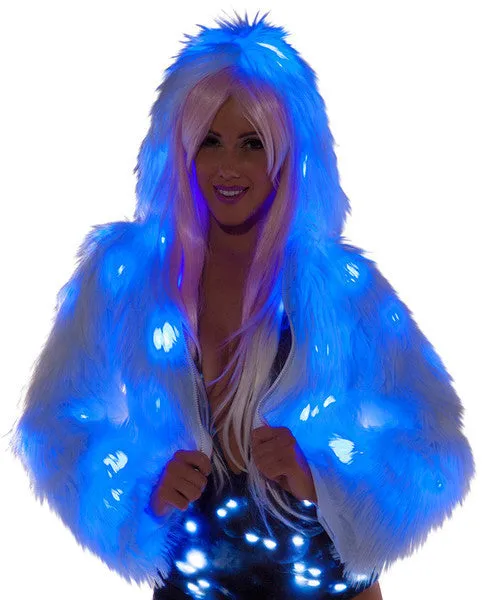 Rave CL524 - Light-Up Hooded Cropped Jacket - J. Valentine