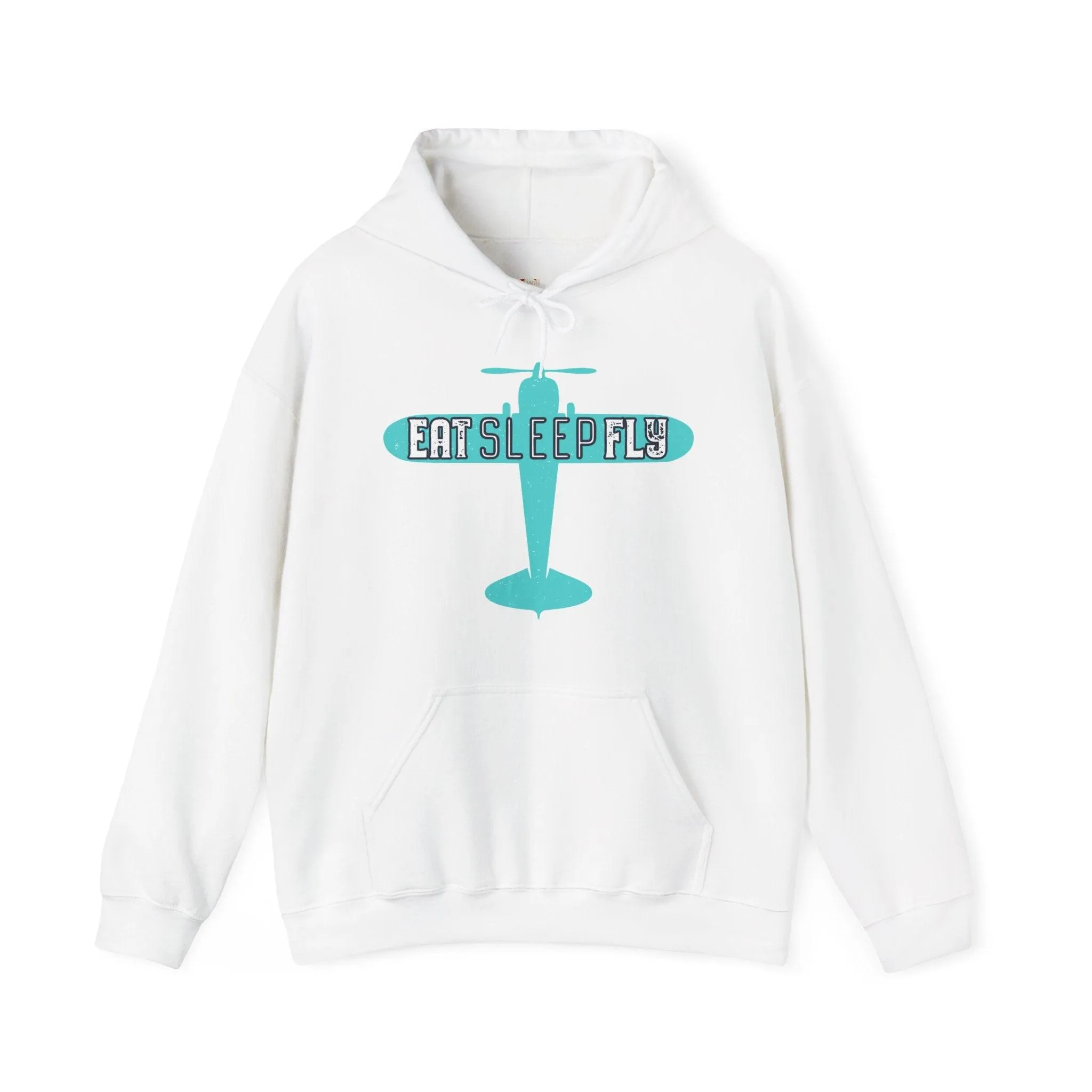 Retro Eat Sleep Fly Hoodie