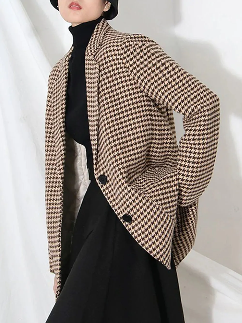 RIONA Plaid Blazer