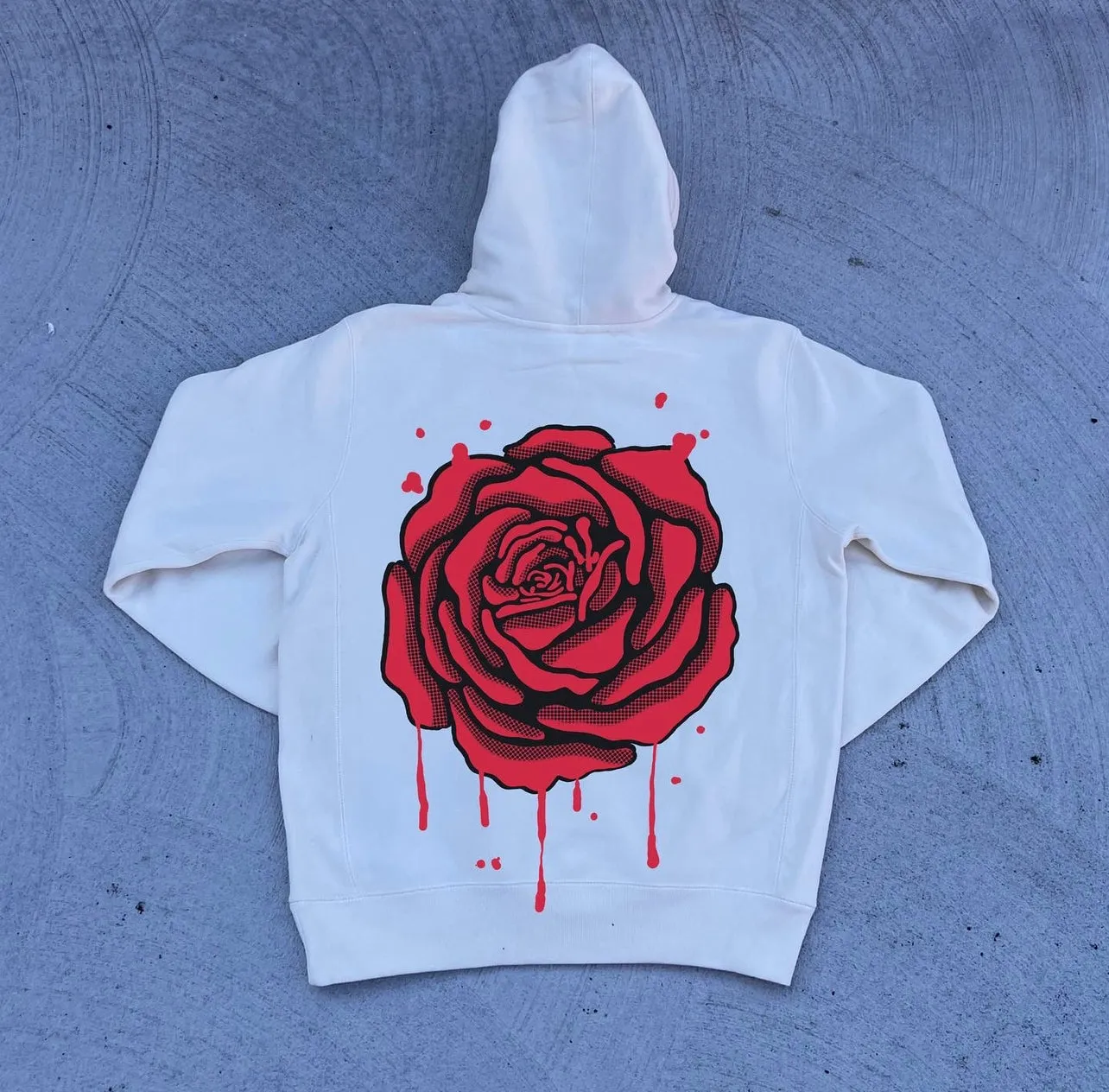 Rose Hoodie 2.0 (CANNOLI CREAM)