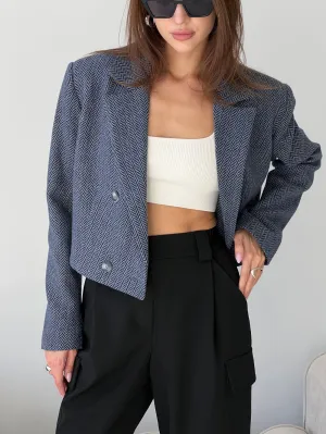 Sapphire Style cropped jacket