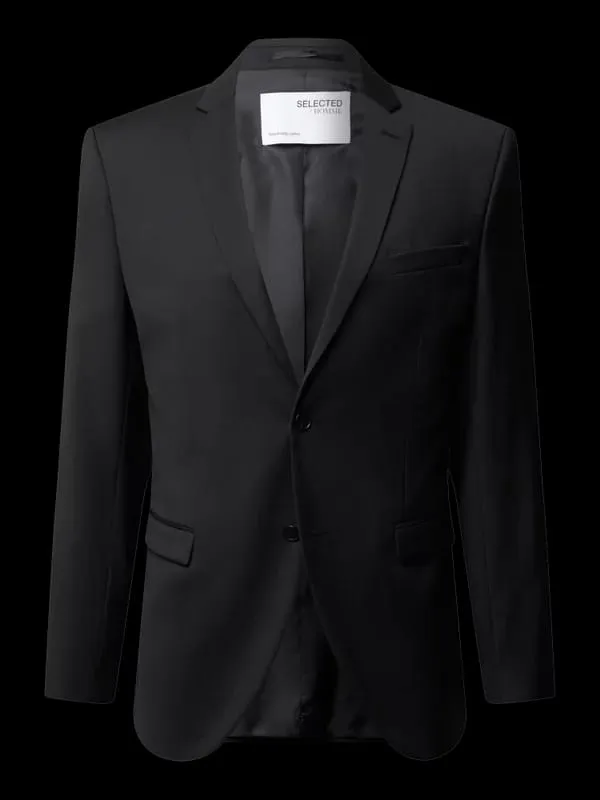 SELECTED HOMME BLAZER SLIM LIAM BLZ FLEX black