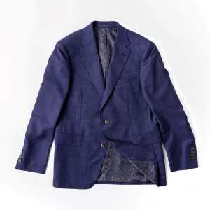 Signature Purple Wool Blazer