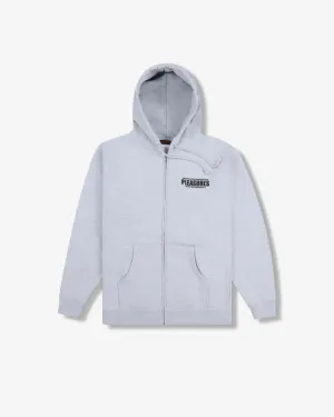 STAFF ZIP HOODIE - GREY