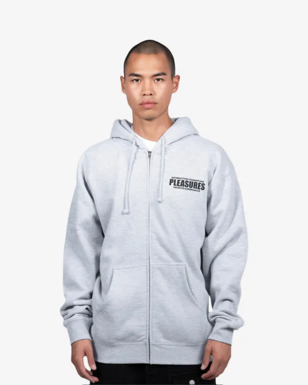 STAFF ZIP HOODIE - GREY