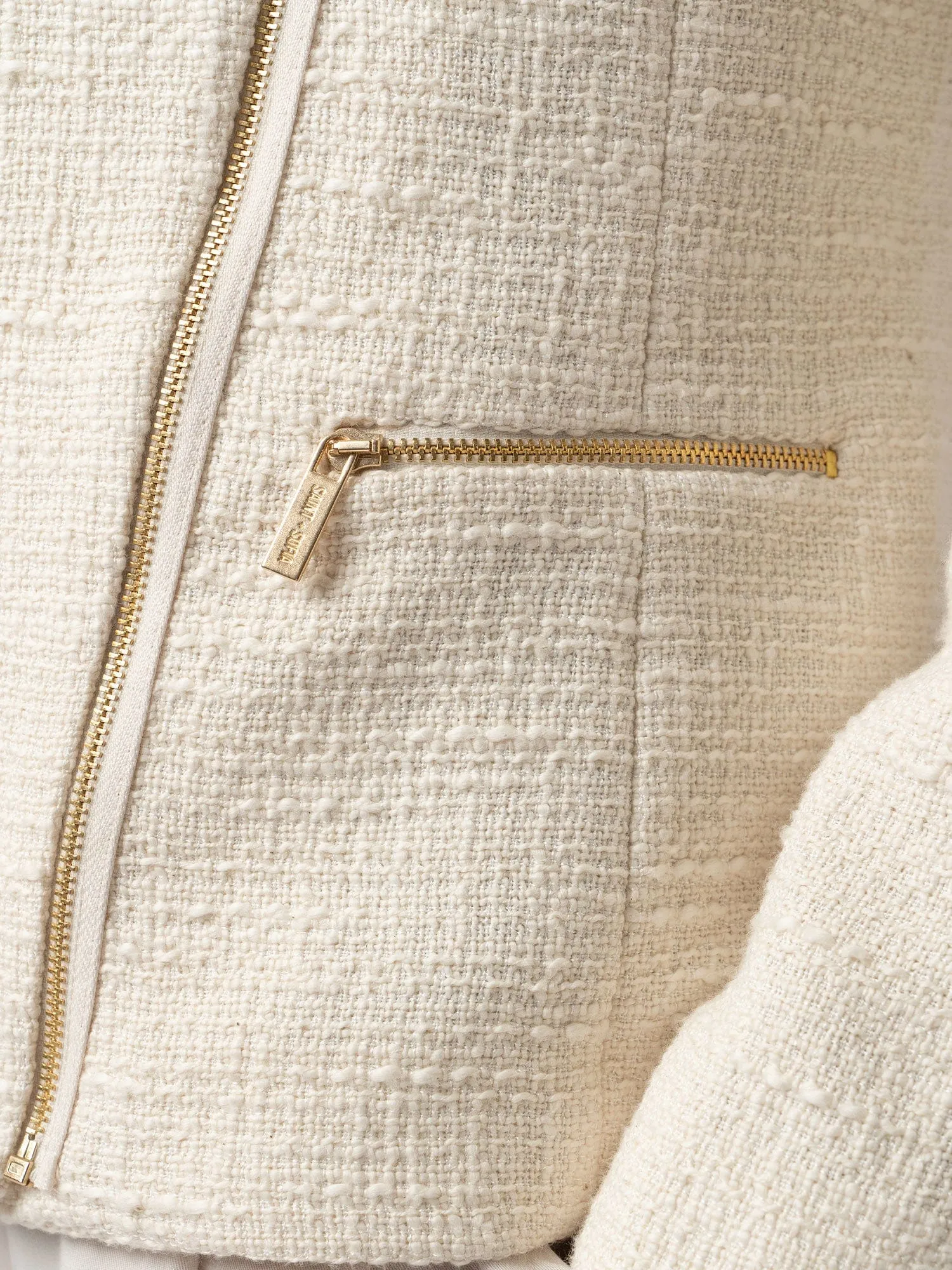 Sutton Jacket - Cream Bouclé