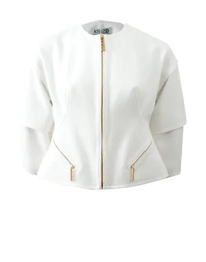 Textured Crepe Jacket