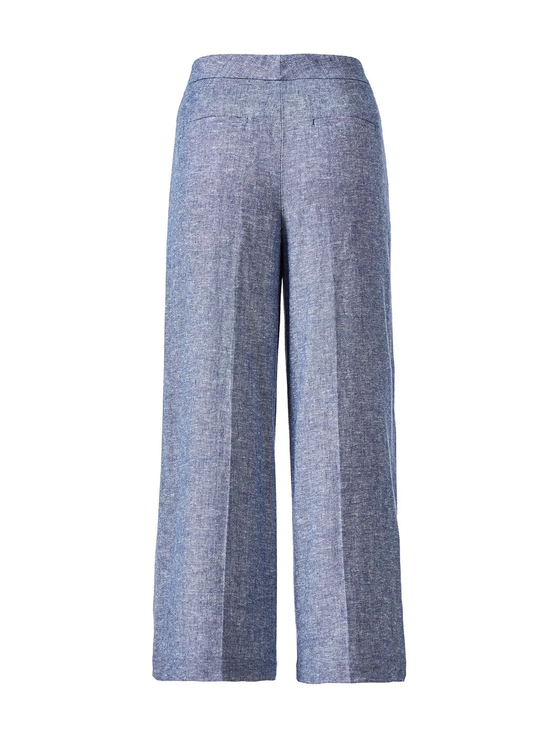 The Chambray Marina Pant in Blue Chambray