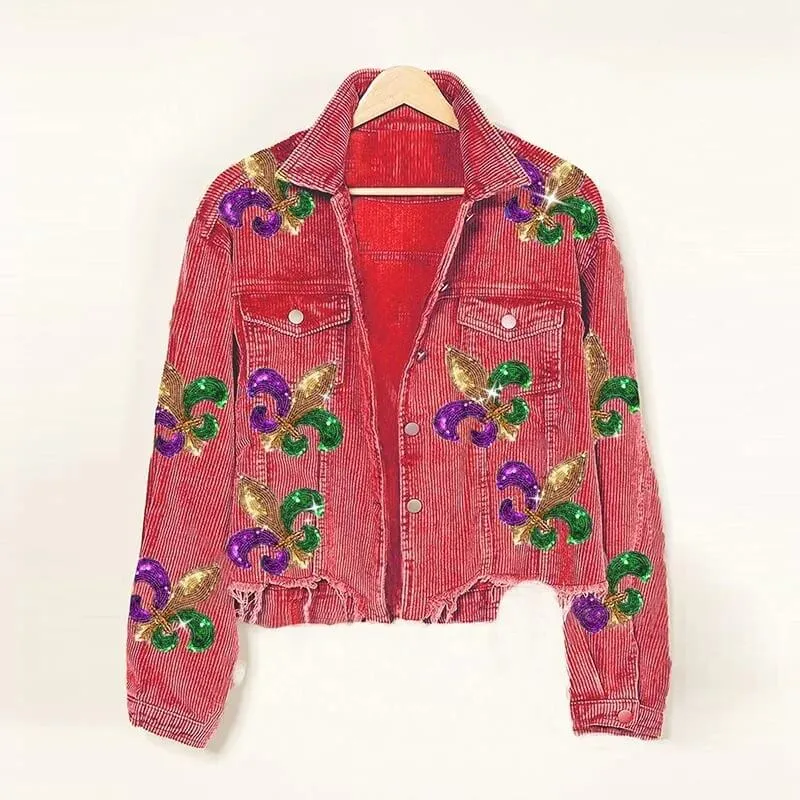 The Mardi Gras Corduroy Jacket