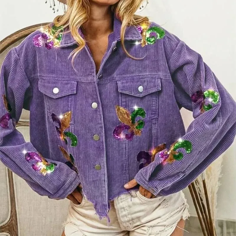 The Mardi Gras Corduroy Jacket