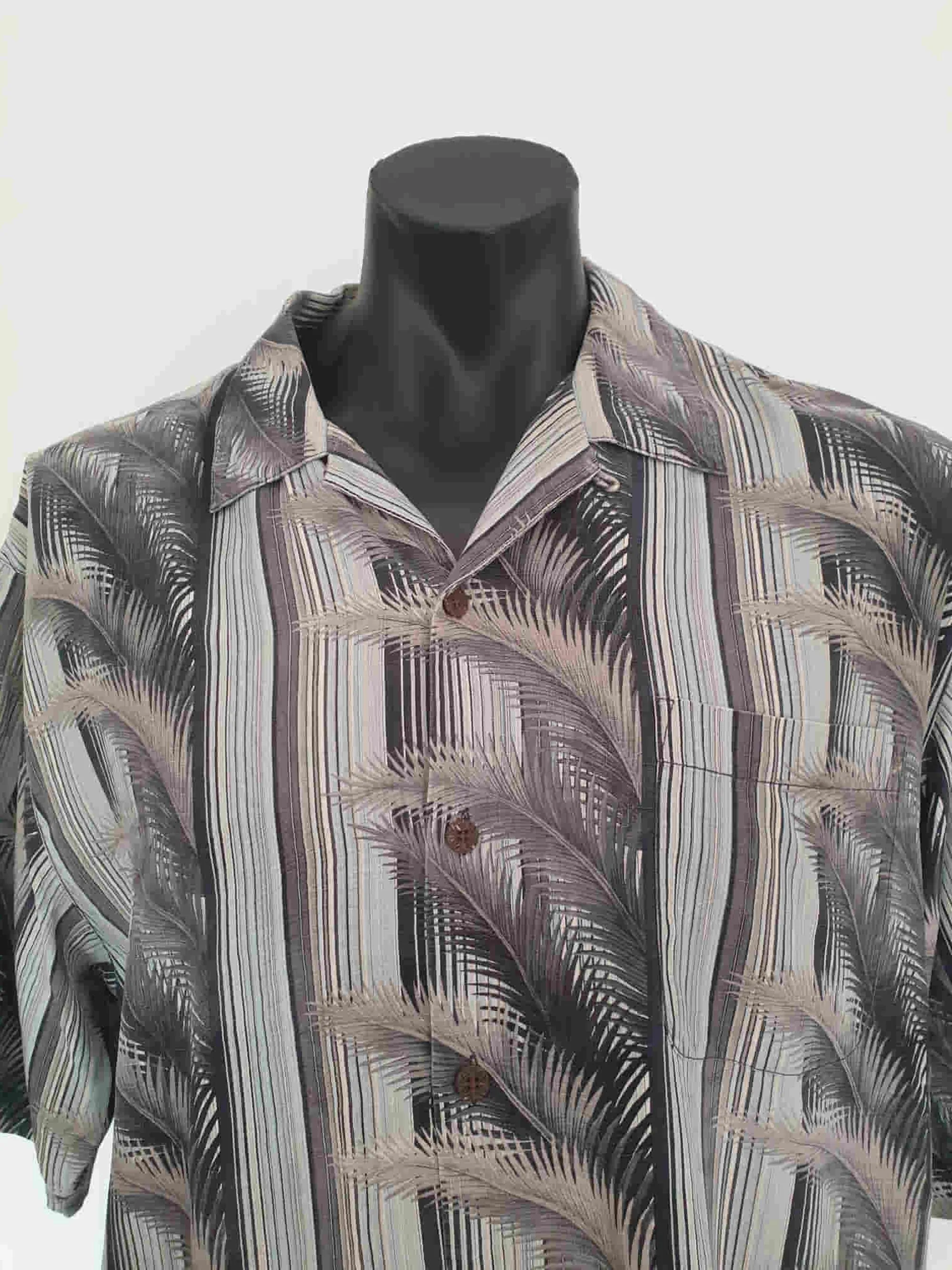 Tommy Bahama Silk Camp Shirt - L