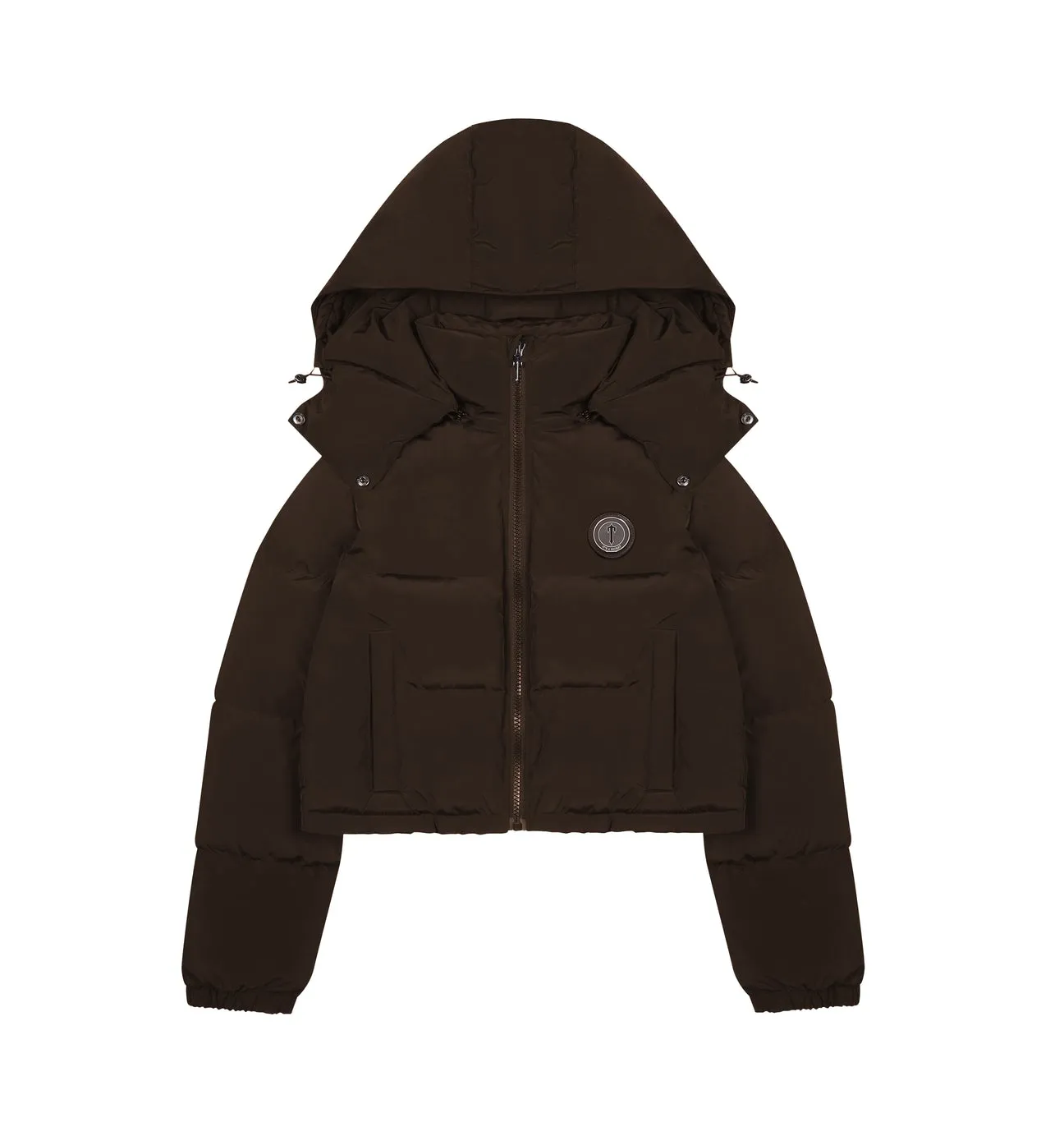 Trapstar Women's Irongate Hooded Jacket - Brown