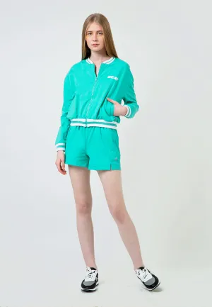 Turquois Bomber Jacket