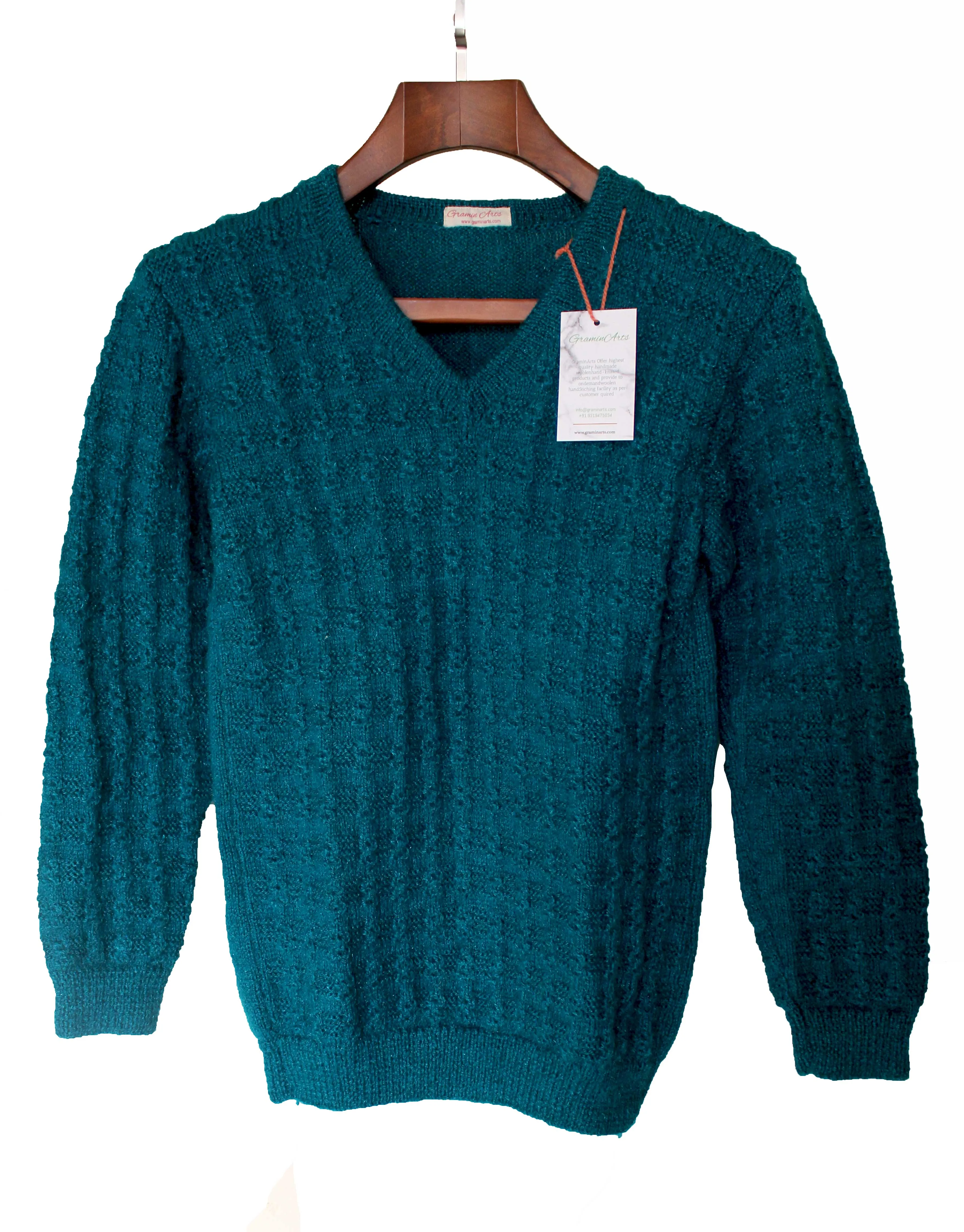 Unique And Stylish Graminarts Handmade Woollen Sweater For Men