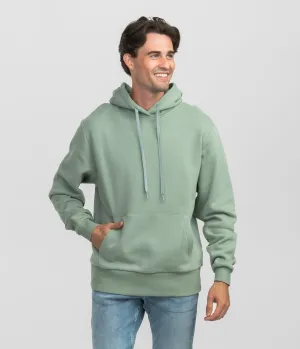 Washed Fleece Essential Hoodie - Iceberg Green