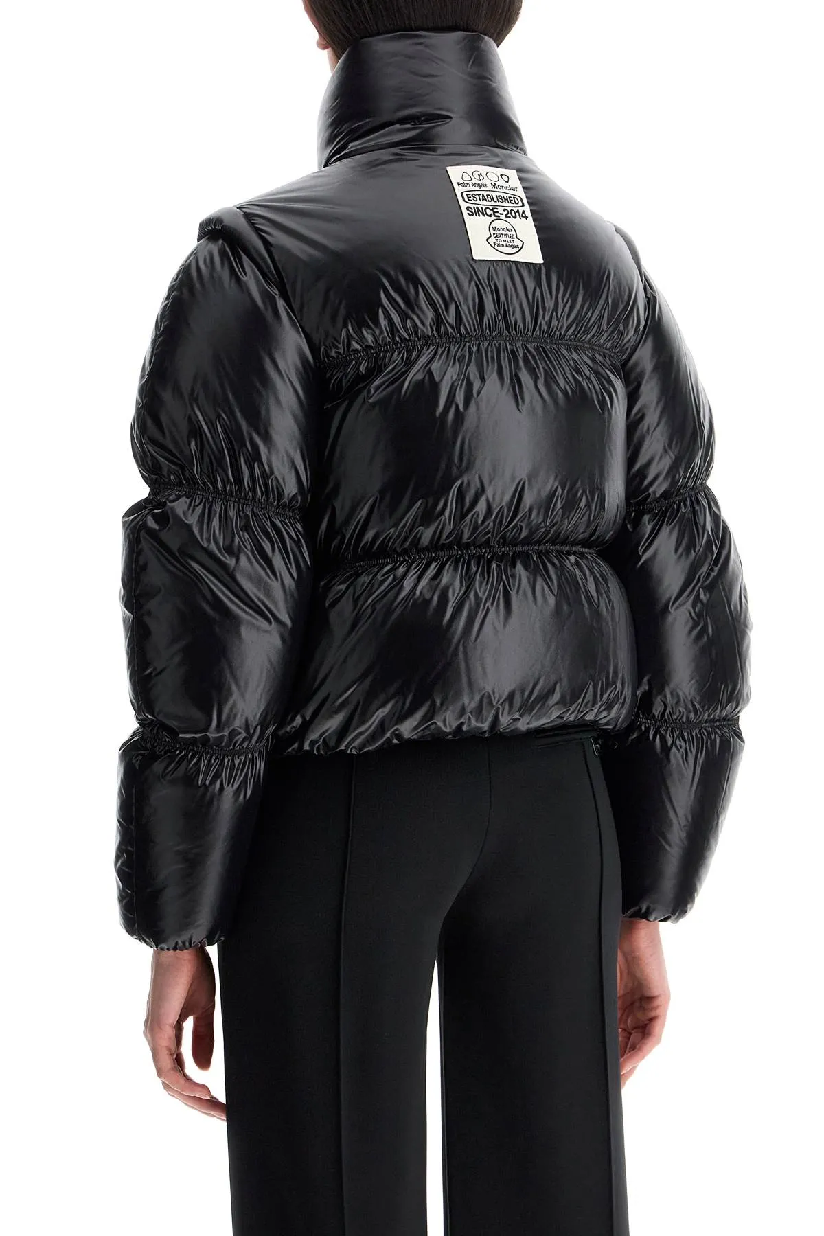 x Palm Angels Noella Cropped Puffer