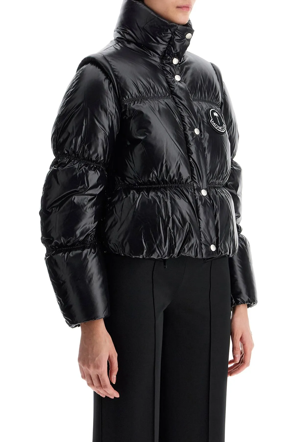 x Palm Angels Noella Cropped Puffer